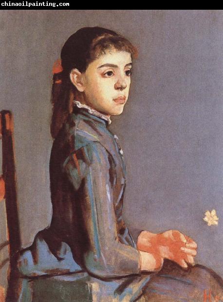 Ferdinand Hodler Portrait of Louise-Delphine Duchosal