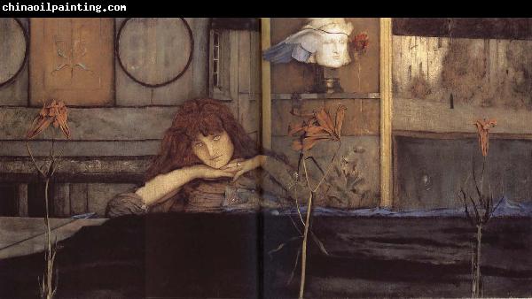 Fernand Khnopff I lock my dorr upon myself