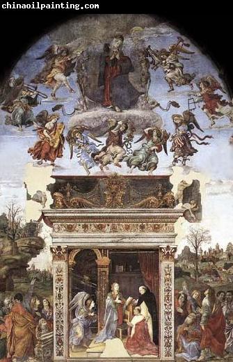 Filippino Lippi Assumption and Annunciation