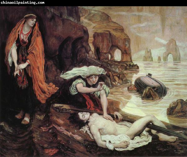 Ford Madox Brown Haydee Discovers the Body of Don Juan