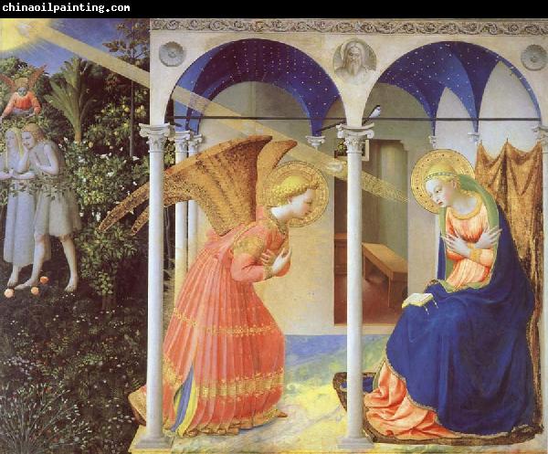 Fra Angelico Detail of the Annunciation