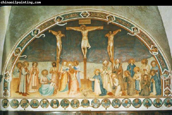 Fra Angelico Crucifixion and Saints