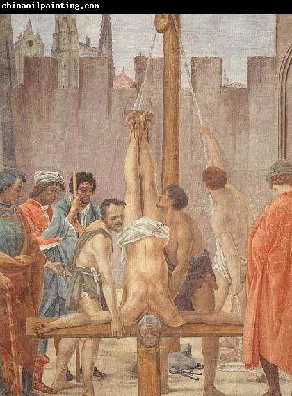 Fra Filippo Lippi Disputation with Simon Magus and Crucifixion of Peter