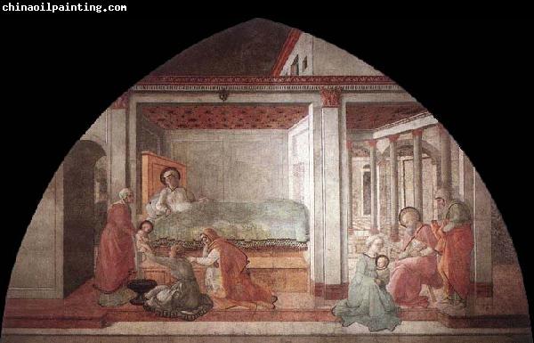 Fra Filippo Lippi Birth and Naming St John