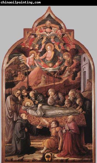 Fra Filippo Lippi Funeral of St Jerome