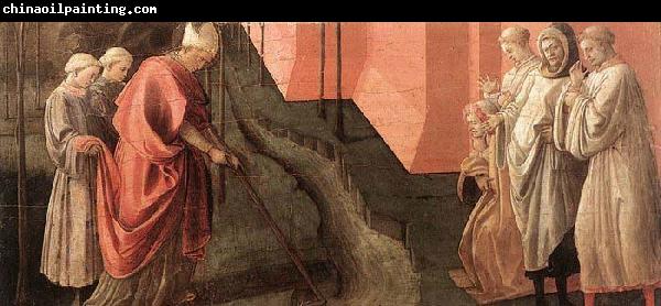 Fra Filippo Lippi St Fredianus Diverts the River Serchio