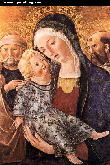 Francesco di Giorgio Martini Madonna with Child and Two Saints