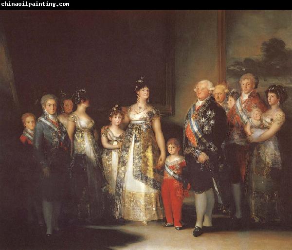 Francisco Goya Charles IV with his family