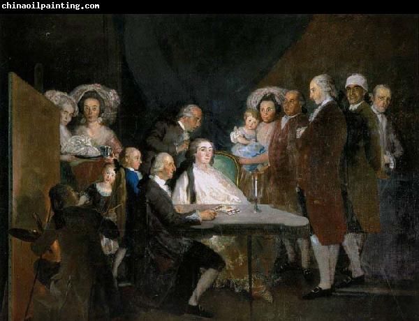 Francisco de Goya The Family of the Infante Don Luis