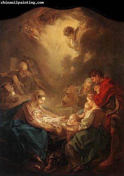 Francois Boucher Adoration of the Shepherds