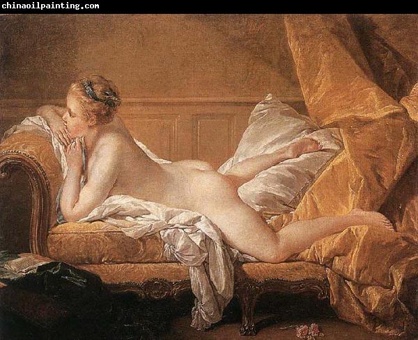 Francois Boucher Girl Reclining