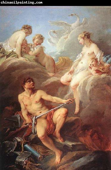 Francois Boucher Venus Demanding Arms from Vulcan for Aeneas