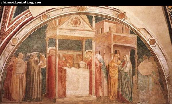 GIOTTO di Bondone Annunciation to Zacharias