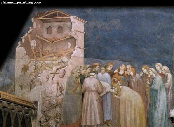 GIOTTO di Bondone The Death of the Boy in Sessa