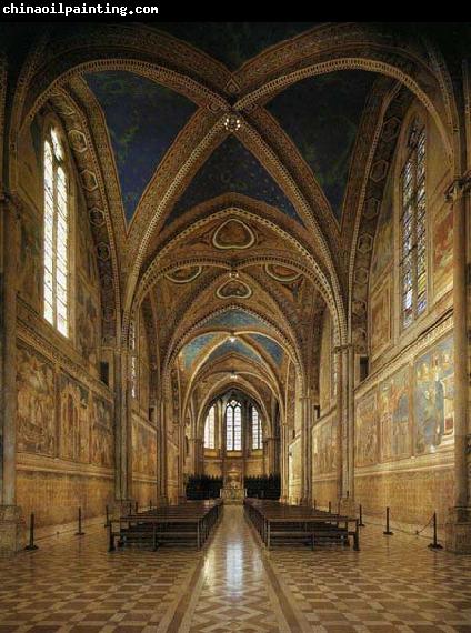 GIOTTO di Bondone View of the interior