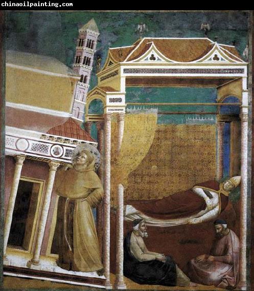 GIOTTO di Bondone Dream of Innocent III