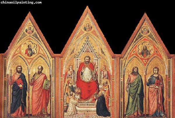 GIOTTO di Bondone The Stefaneschi Triptych