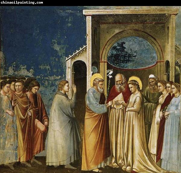 GIOTTO di Bondone Marriage of the Virgin