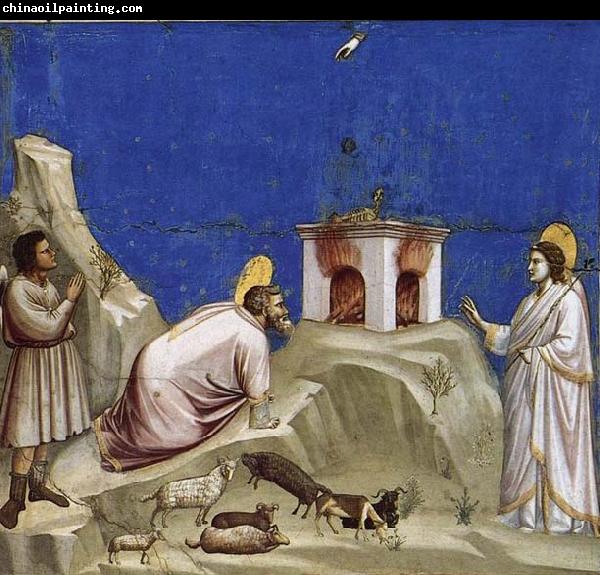 GIOTTO di Bondone Joachim-s Sacrificial Offering