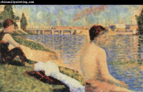 Georges Seurat Bather