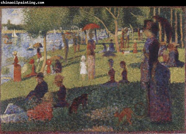 Georges Seurat L-ll de la Grand Jatte