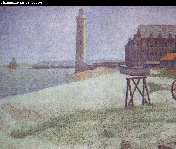 Georges Seurat The Lighthouse at Honfleur