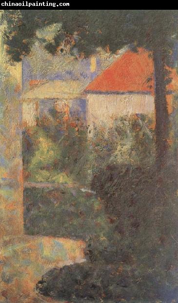 Georges Seurat Houses at Le Raincy