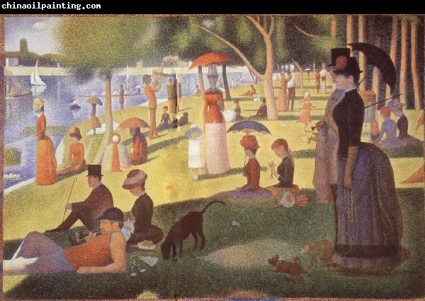 Georges Seurat A Sunday Afternoon at the lle de la Grande Jatte