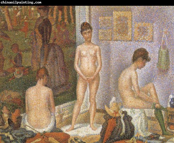 Georges Seurat The Models