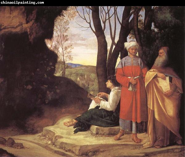 Giorgione The three philosophers