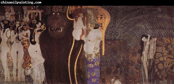 Gustav Klimt The Beethoven