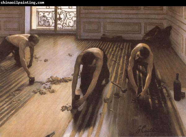 Gustave Caillebotte The Floor Strippers