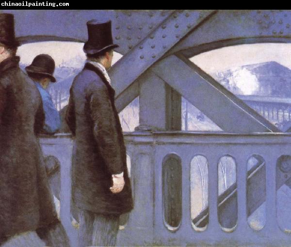 Gustave Caillebotte Le Pont de L-Europe