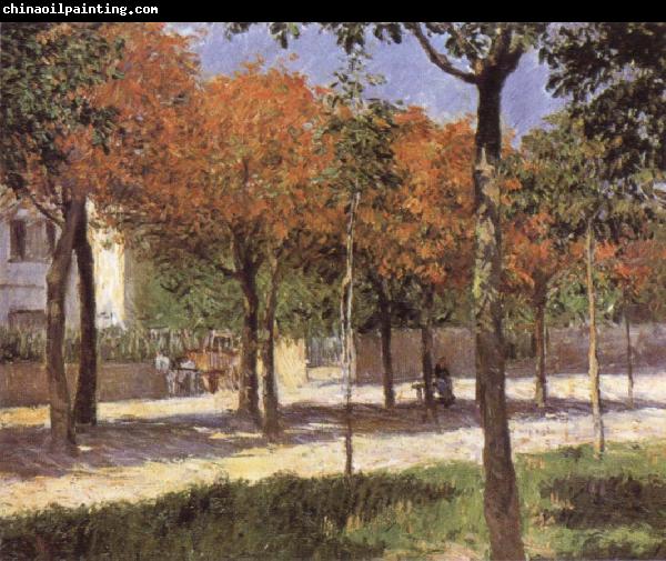 Gustave Caillebotte Square at Argenteuil