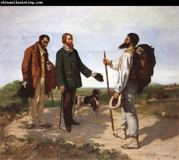 Gustave Courbet Bonjour Monsieur Courbet