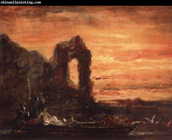 Gustave Moreau Klopatra on the Nile