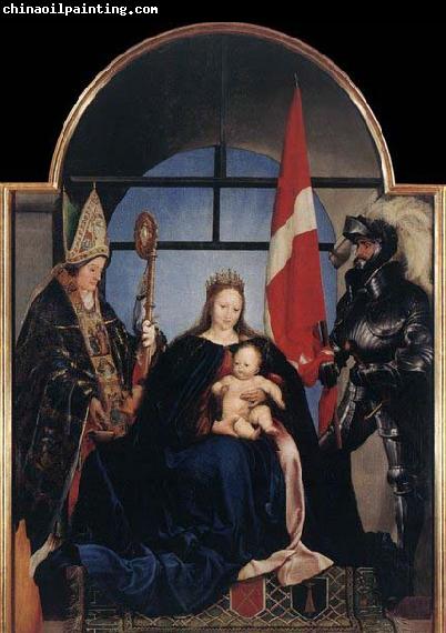 HOLBEIN, Hans the Younger The Solothurn Madonna