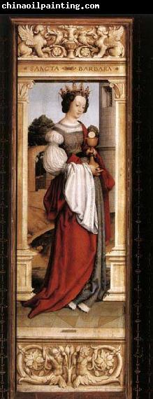 HOLBEIN, Hans the Younger St Barbara