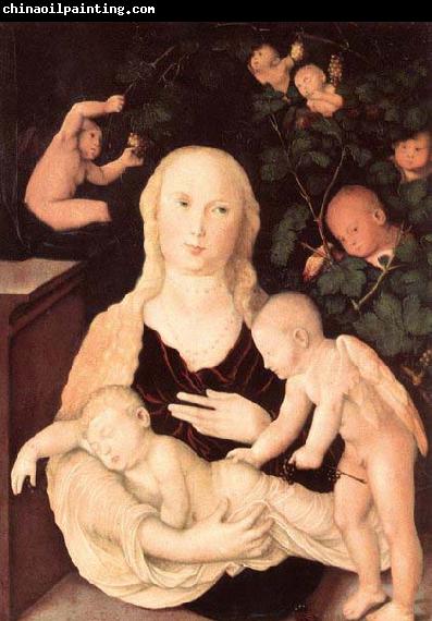 Hans Baldung Grien Virgin of the Vine Trellis