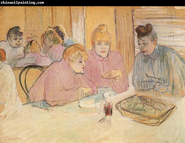 Henri de toulouse-lautrec Women in a Brothel