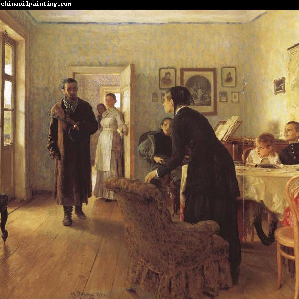 Ilya Repin They did Not Expect him