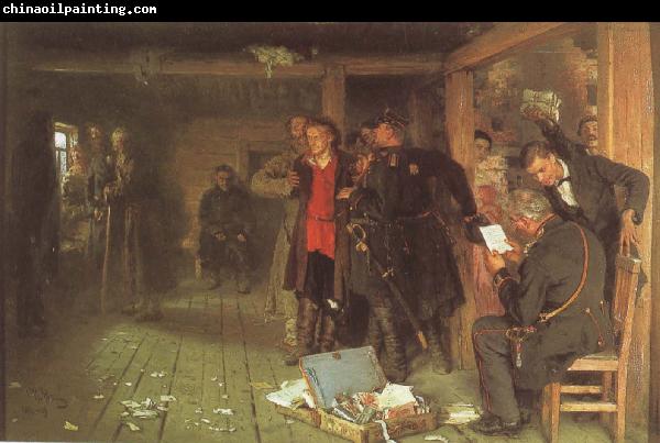 Ilya Repin Arrest