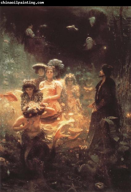 Ilya Repin Sadko in the Underwater kingdom