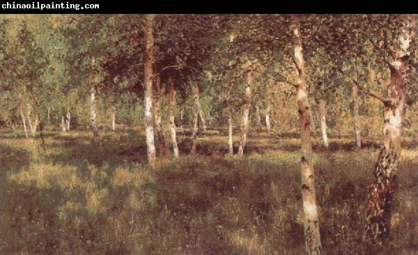 Isaac Ilich Levitan Birch Grove