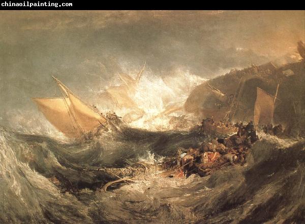 J.M.W. Turner The Wreck of a transport ship