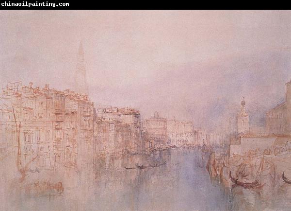 J.M.W. Turner The Grand Canal looking towards the Dogana