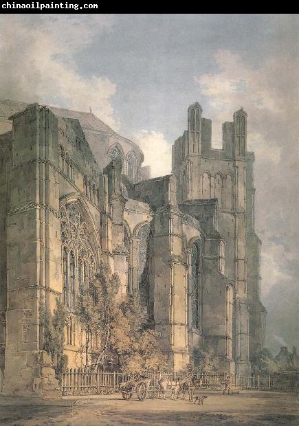 J.M.W. Turner St. Anselm-s Chapel with part of Thomas-a-Becket-s Crown,Canterbury