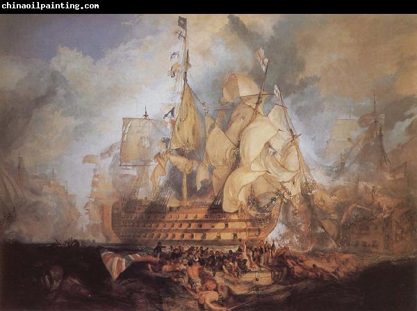 J.M.W. Turner The Battle of Trafalgar
