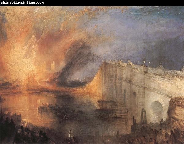 J.M.W. Turner The Burning of the Houses of Parliament
