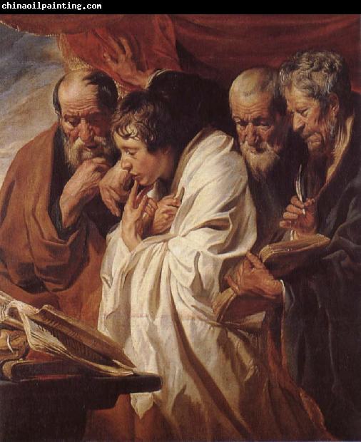 Jacob Jordaens The four Evangelists